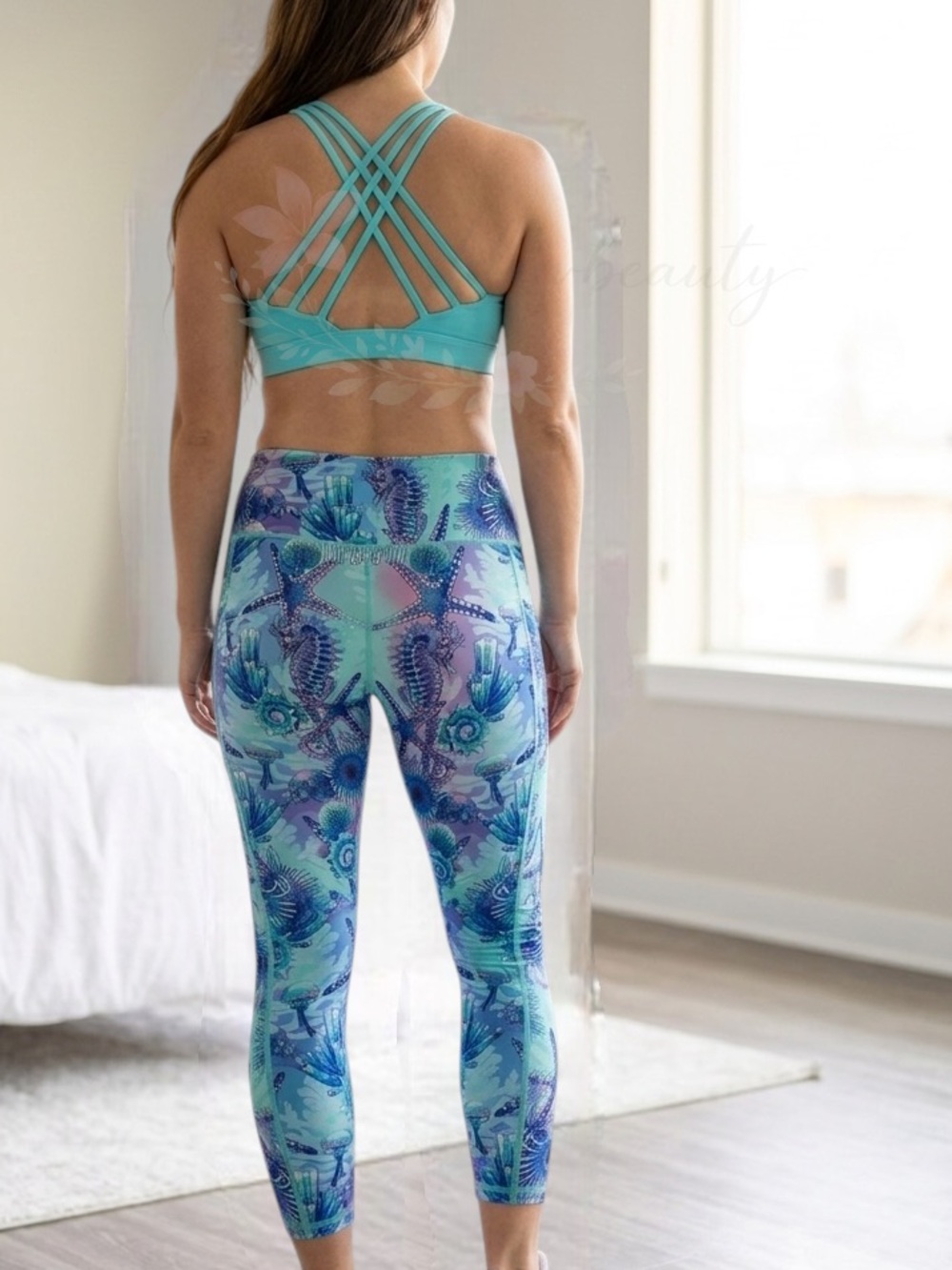 CVG Constantly Varied Gear Seas The Day Leggings Pockets Squat Proof XL - Picture 3 of 8